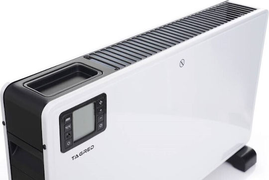 Tagred Convectoare pardoseală 2300W cu Termostat Electronic Negru