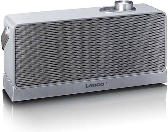 Lenco Ηχείο Bluetooth 7W Ασημί WTVS-100