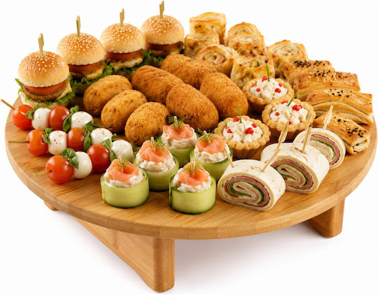Serving Platters Cheese Wooden 29.5x29.5cm