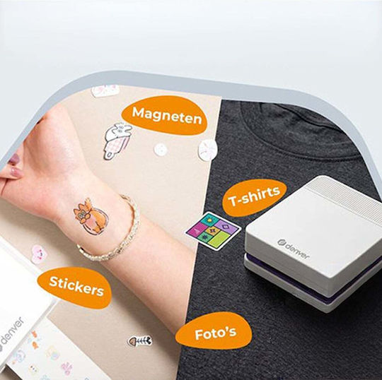 Denver Inkjet Printer for Photos with Bluetooth MCP-6010
