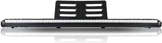 SUPRIMO SUPRIMO Tastatur 88035L mit 88 Tasten mit Gestell Schwarz