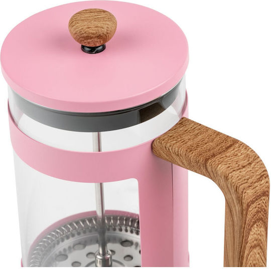 Leopold Vienna Franca Manual Filter Coffee Maker Pink 600ml