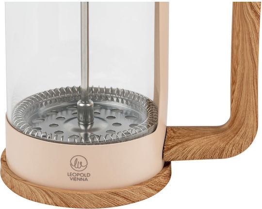 Leopold Vienna Franca Manual Filter Coffee Maker Beige 600ml