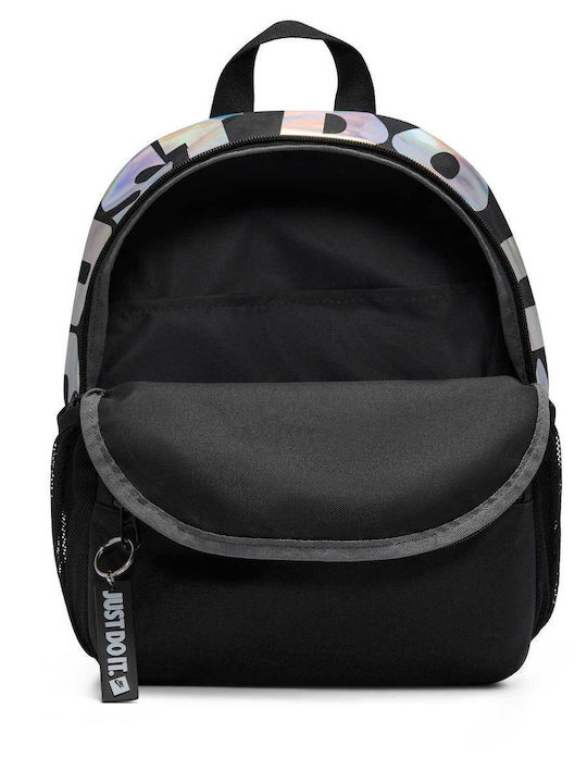 Nike Nike Kindergarten Backpack School Bag with Water Bottle Holder Black 11lt 25 x 13 x 33cm