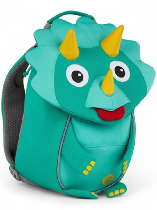 Affenzahn Schulranzen Rucksack Kindergarten Grün 17 x 11 x 25cm