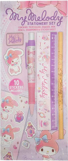 Set de papetărie Sanrio 6 bucăți My Melody