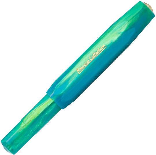 Kaweco Collection Fountain Pen Broad Blue with Blue Ink