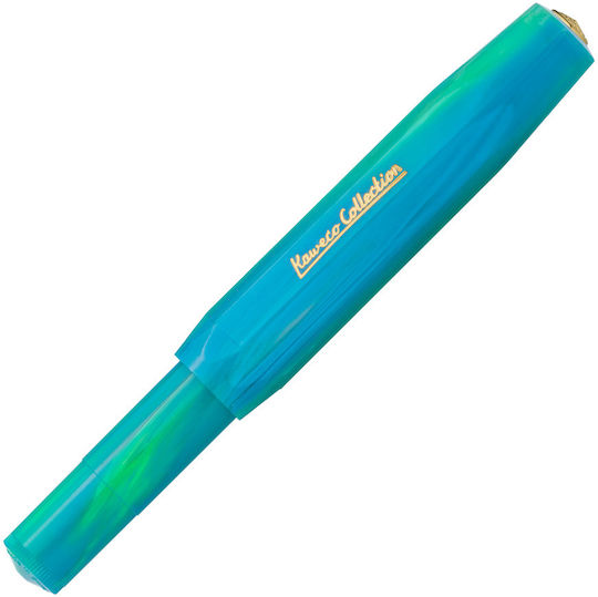 Kaweco Писалка Double Broad Синя с Синьо Мастило
