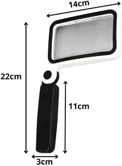 Verk Group Tischplatte Vergrößerungsglas mit Licht