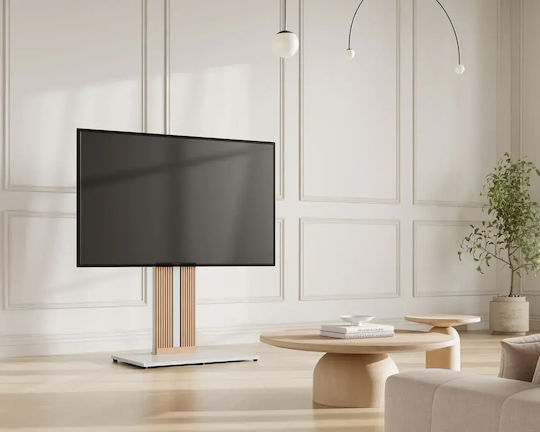 Fitueyes Zen FT88 Floor TV Stand up to 88" White