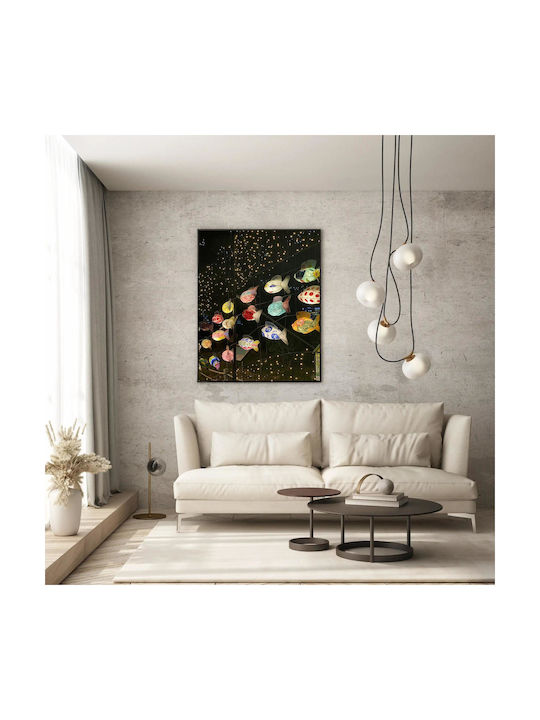 Illuminated Paper Fish Lanterns Paintings Lighted Paper Fish Lanterns 100x150