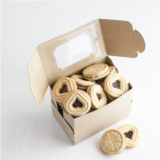 Панел Heart Cookies In A Box Бисквити Сърце Кутия 110x110