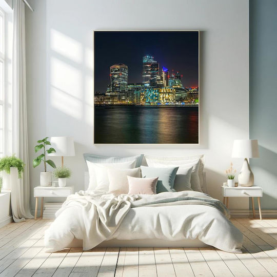 Nighttime In The City Night In The City 1 On Canvas Nighttime In The City Night In The City 1 On Canvas