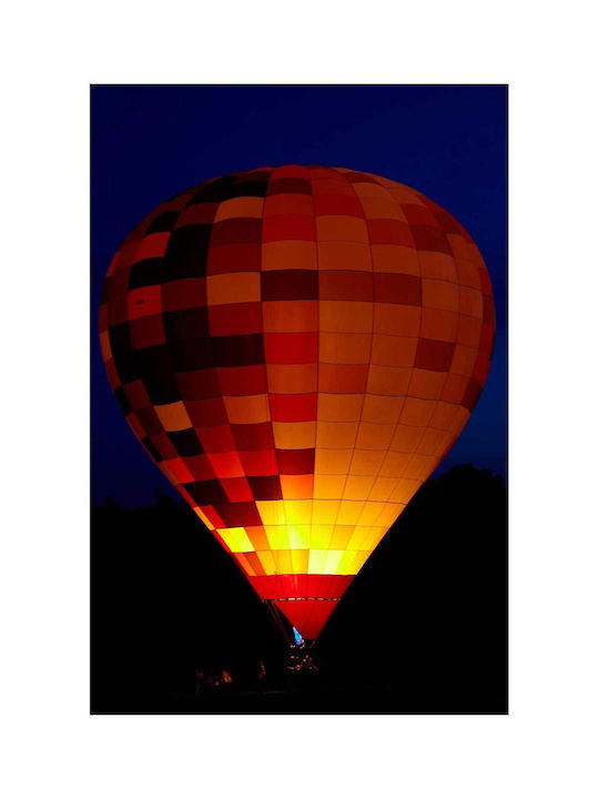 Illuminated Hot Air Balloon Gemälde mit LED-Beleuchtung 100x150