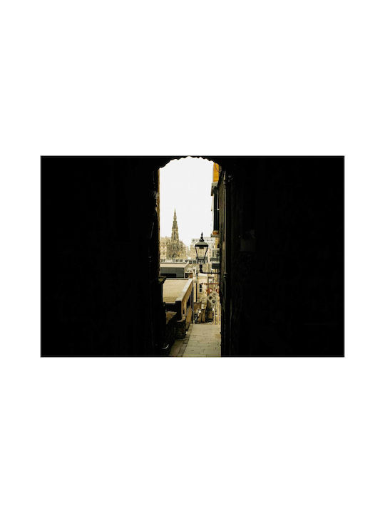 Gemälde Alleyway A Historical Building View Σοκάκι Θέα Στο Ιστορικό Κτήριο 150x100