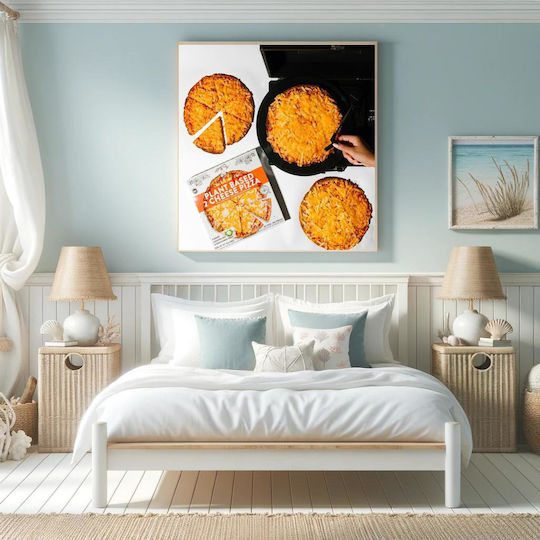 Plant-Based Cheese Pizza 1 on Canvas Plant-Based Cheese Pizza 1 on Canvas