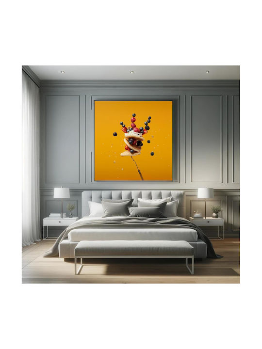 Painting Floating Pancakes Berries Floating Pancakes Berries 110x110