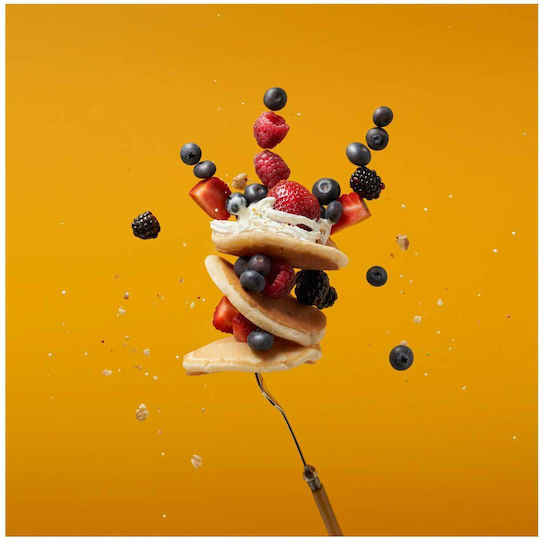 Πίνακας Floating Pancakes Berries Πλωτές Τηγανίτες Μούρα 110x110