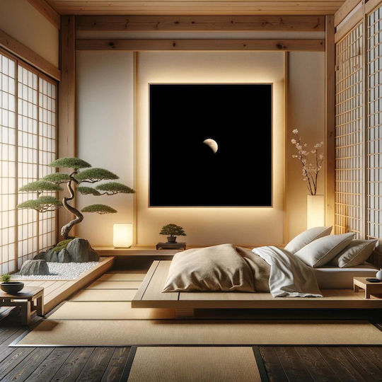Eclipsed Moon Eclipse of the Moon 1 on Canvas Eclipsed Moon Eclipse of the Moon 1 on Canvas