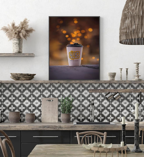 Painting Metro Café Coffee Cup Bokeh Background Metro Café Coffee Cup Bokeh Background 115x170