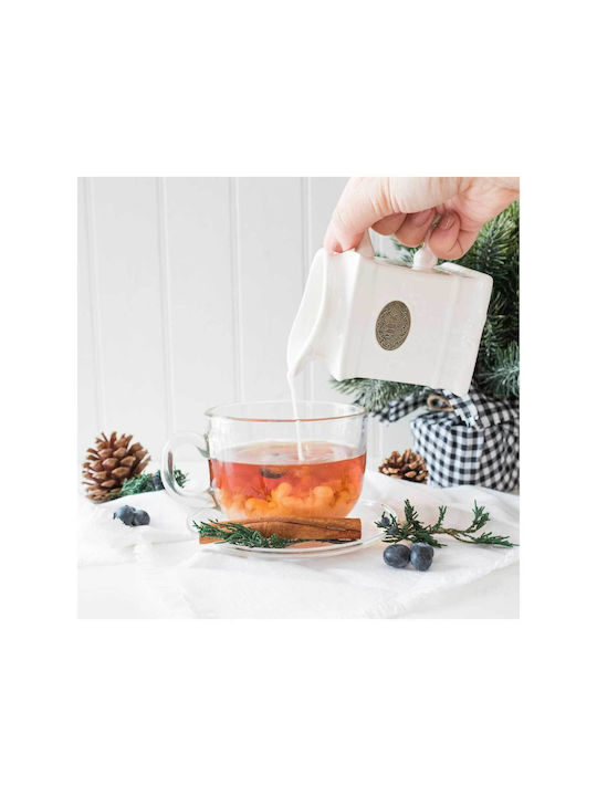 Панел Pouring Cream Into Tea Ръчно Рисуван 110x110
