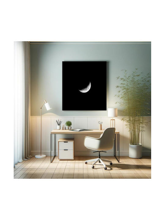 Панел Crescent Moon В Нощното Небе Полумесец В Нощното Небе 110x110