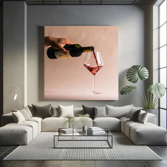 Painting Pouring Red Wine Pouring Red Wine 110x110
