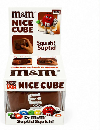 Schylling Nice Cube Dr M&m Squishy Cube Squishy
