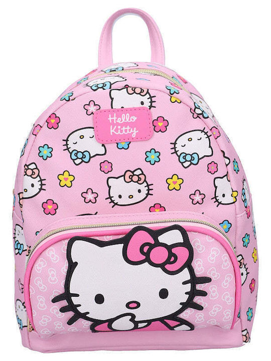 Vintage Lovers School Backpack For Elementary Pink 22 x 11 x 26cm Vintage Lovers School Backpack For Elementary Pink 22 x 11 x 26cm