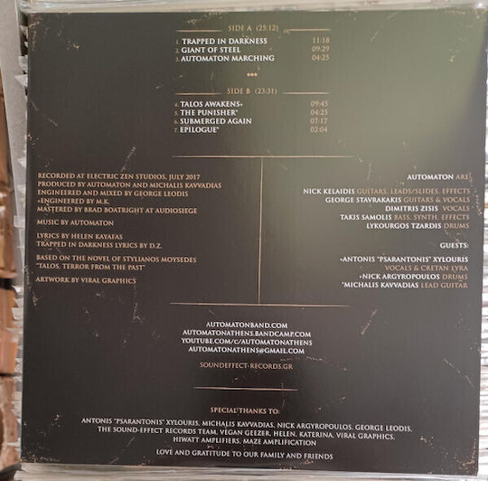 Automaton 6 Talos Vinyl