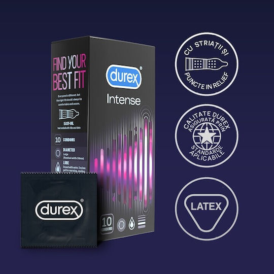Durex Prezervative Orgasmic 60 buc 56 mm cu Rădăcini Natural