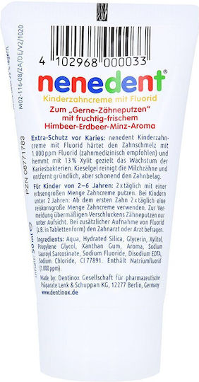 Dentinox Baby-Zahnpasta Für 2+ Jahre 50ml