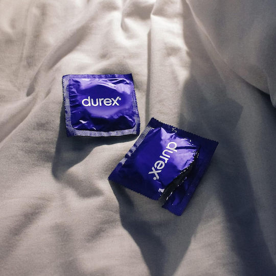 Durex Prezervative Box 30 bucăți cu striații Natural