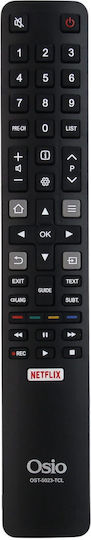 Osio Ost-5023-tcl – Телевизионно дистанционно управление Tcl Universal
