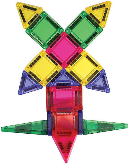 HappiHobbi Jucărie Magnetică de Construcție pentru Copii 3+ Ani