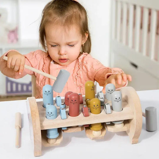 Hammering Toy Made of Wood for 3+ Months