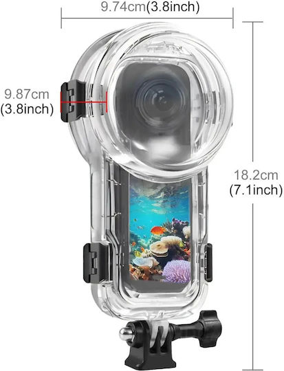 Водоустойчив калъф Insta360 X5 60 Метра