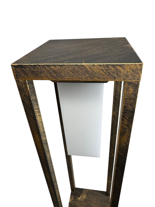 Epiplo-Fos Outdoor Floor Lamp For E27 Bulb Bronze