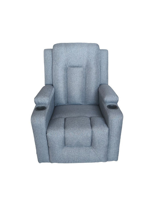 Gessel Relax Massage Armchair Anthracite 80x90x98cm