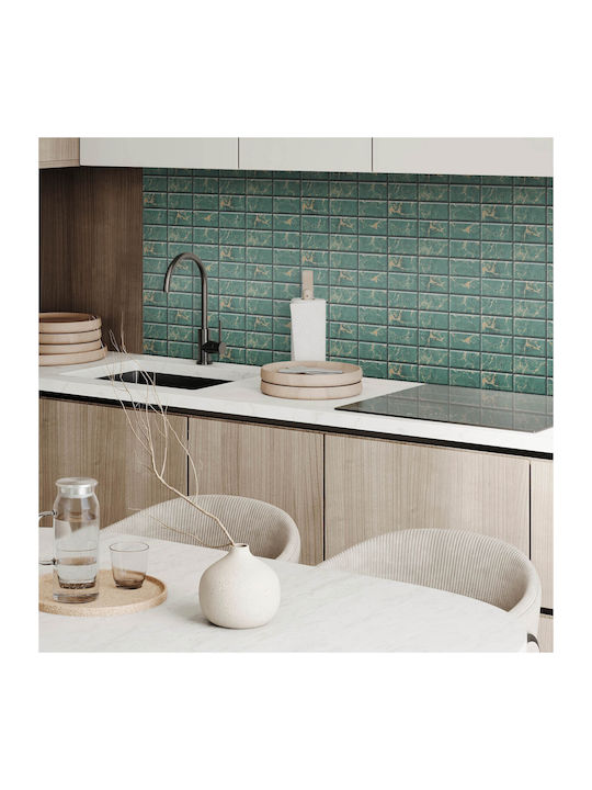 Set Vinyl Kacheln Design Marmor Einfacher Installation 6x60x30 cm