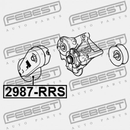 Τροχαλία Τεντωτήρα Land Rover Discovery Iv 2010-2016 Lr039517