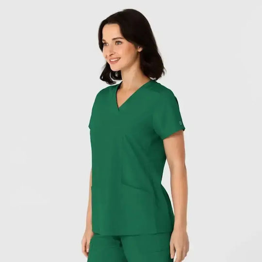 WonderWink WonderWink Damen Medizinische Bluse Grün