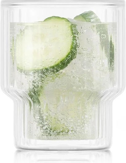 Bodum Navalia Комплект Чаши за Кафе/Freddo / Вода от Стъкло в Кафяв Цвят 300ml 2бр Bodum Navalia Комплект Чаши за Кафе/Freddo / Вода от Стъкло в Кафяв Цвят 300ml 2бр