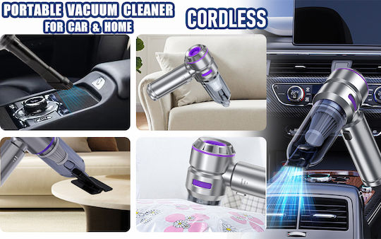 Car Hand Vacuum & Blower 2 in 1 Rechargeable 12V