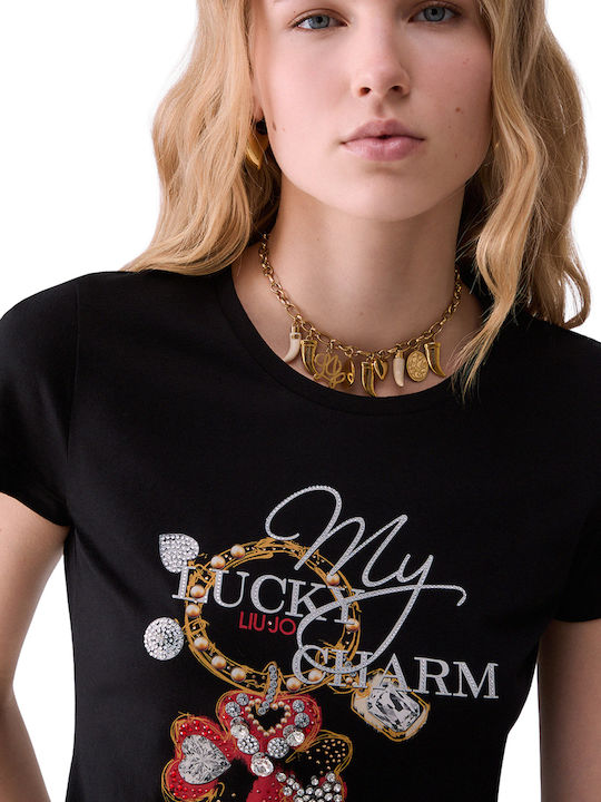 Women's Blouse Floral Black