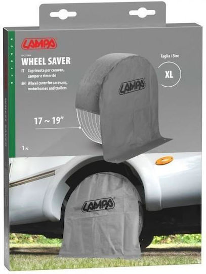 Protective Cover for Camper Tire Size XL Rims 17 to 19 Inches Lampa L1596.6