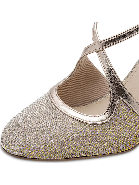 Spitze Zehe Pumps Gold Damen