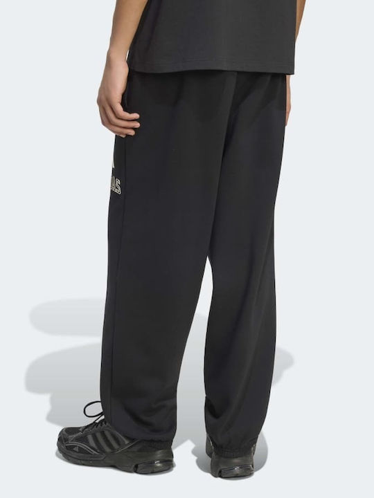 adidas Essentials Black Sweatpants