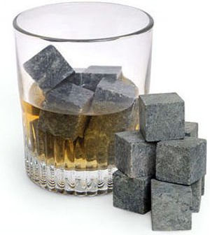 Ice Whiskey Stones 9pcs Soft Box