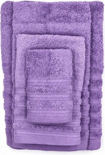 Xionoula Home Body Towel 80x150cm Lilac Weight 600gsm